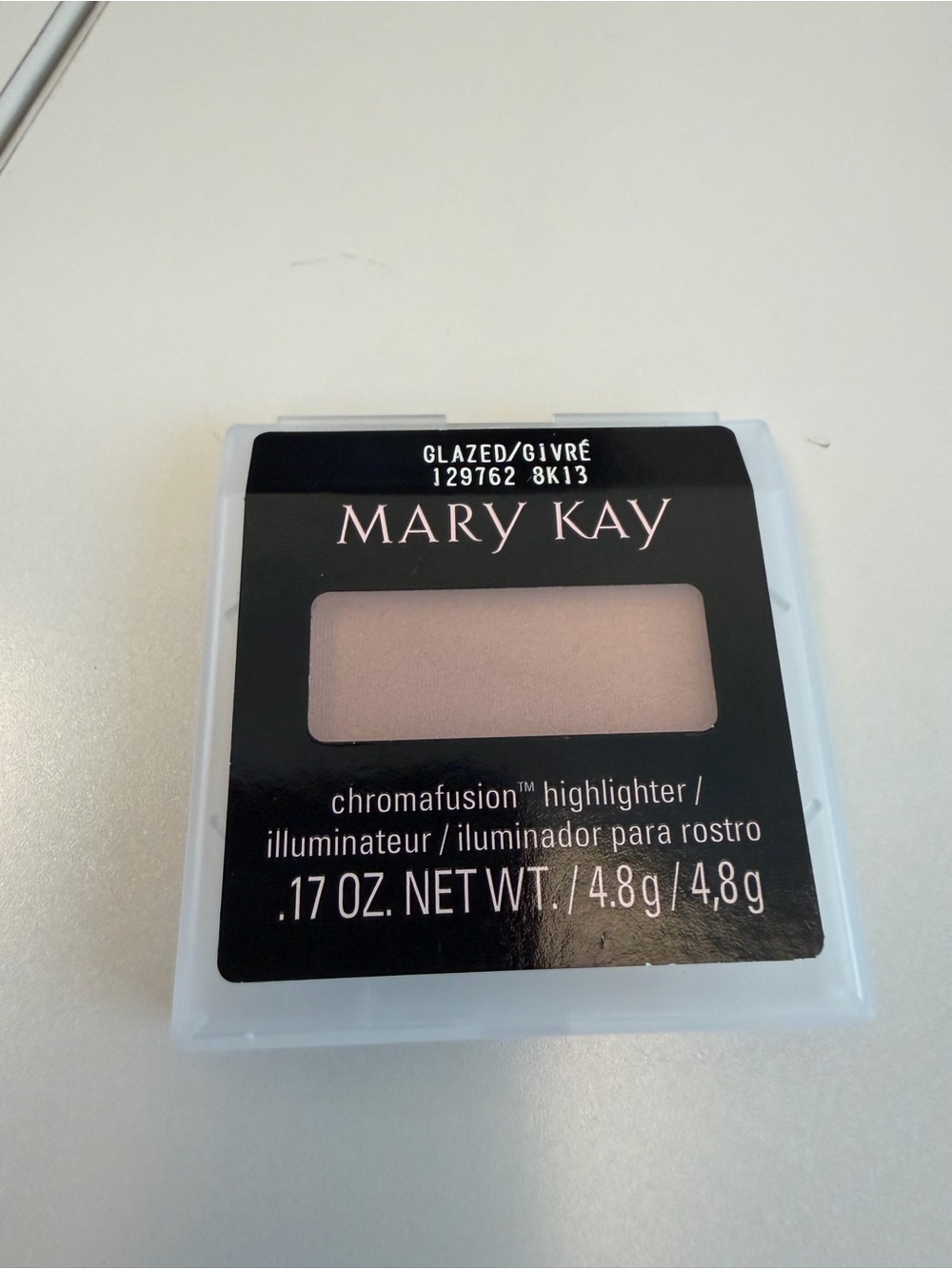 Mary Kay Chromafusion Highlighter #129762 - Glazed (Soft Pink) .17 ounces